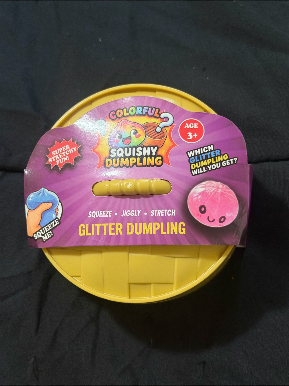 Colorful Squishy Dumpling Fidget Toy Squeeze Jiggly Stretch. Buy one or set of 3
